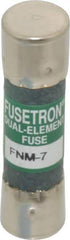 Cooper Bussmann - 250 VAC, 7 Amp, Time Delay General Purpose Fuse - Fuse Holder Mount, 1-1/2" OAL, 10 at 125 V kA Rating, 13/32" Diam - Exact Tool & Supply