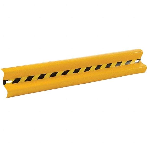Vestil - 48' Long x 12" High, Straight Guard Rail - 30 Lb - Exact Tool & Supply