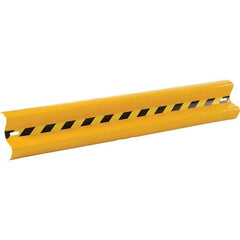 Vestil - 48' Long x 12" High, Straight Guard Rail - 30 Lb - Exact Tool & Supply