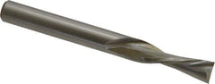 Onsrud - 5/16" Cutting Diam x 1" Length of Cut, 2 Flute, Downcut Spiral Router Bit - Uncoated, Right Hand Cut, High Speed Steel, 3" OAL x 5/16" Shank Diam, Double Edge, 19 to 32° Helix Angle - Exact Tool & Supply