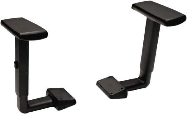 Hon - Black Adjustable Arms - For HON Volt Series Task Chairs - Exact Tool & Supply