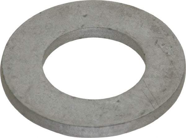 Armor Coat - 5/8" Screw, Grade 8 Alloy Steel SAE Flat Washer - 11/16" ID x 1-5/16" OD, 0.09" Thick - Exact Tool & Supply