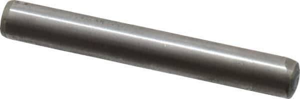 Metric Blue - 8mm Diam x 60mm Pin Length Alloy Steel Pull Out Dowel Pin - 1 Beveled & 1 Threaded End - Exact Tool & Supply
