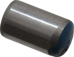 Metric Blue - 6mm Diam x 10mm Pin Length Alloy Steel Pull Out Dowel Pin - 1 Beveled & 1 Threaded End - Exact Tool & Supply