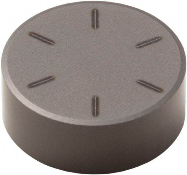 Seco - RNMN22 Grade CBN300 CBN Milling Insert - Uncoated, 1/8" Thick, 1/4" Inscribed Circle - Exact Tool & Supply