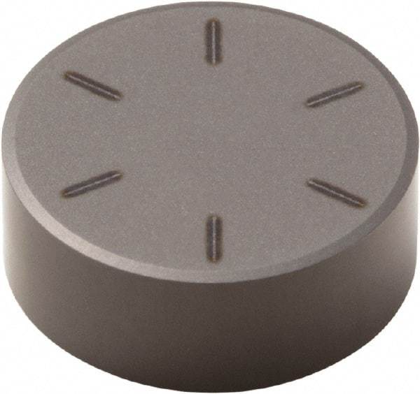 Seco - RNMN22 S Grade CBN600 PCBN Turning Insert - Round, 1/4" Inscr Circle, 1/8" Thick - Exact Tool & Supply