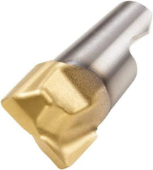 Seco - MM16 E06 Grade F30M Carbide End Milling Tip Insert - 2 Flutes, 0.787" Cutting Diam, 1/2" Depth of Cut, 0.607" Extension, 0.031" Cnr Rad - Exact Tool & Supply