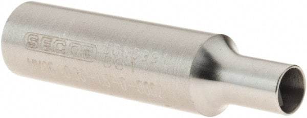 Seco - Minimaster 3/8" 90° Shank Milling Tip Insert Holder & Shank - 0.224" Neck Diam, 1.57" OAL, Steel MM06 Tool Holder - Exact Tool & Supply