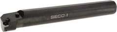 Seco - 2.56" Min Bore Diam, 16" OAL, 2" Shank Diam, A-MCLN Indexable Boring Bar - CNMG 432 Insert, Pin & Clamp Holding Method - Exact Tool & Supply