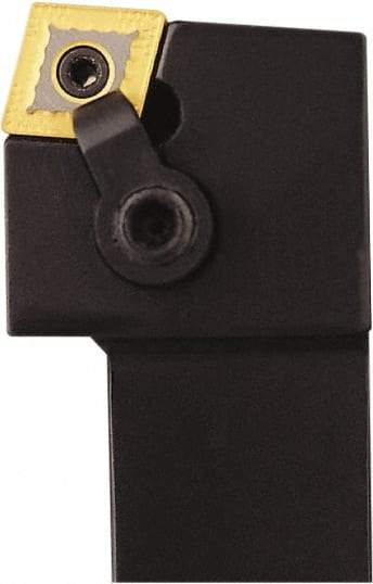 Seco - MCRN, Right Hand Cut, 75° Lead Angle, 1" Shank Height x 1" Shank Width, Negative Rake Indexable Turning Toolholder - 6" OAL, CNMG 432 Insert Compatibility, Series Multi-Directional Turning (MDT) - Exact Tool & Supply