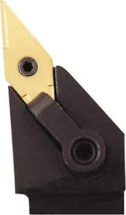 Seco - MVJN, Right Hand Cut, 93° Lead Angle, 1" Shank Height x 1" Shank Width, Negative Rake Indexable Turning Toolholder - 6" OAL, VNMG 432 Insert Compatibility, Series Multi-Directional Turning (MDT) - Exact Tool & Supply