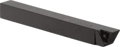 Seco - PTAP, Right Hand Cut, 90° Lead Angle, 1/2" Shank Height x 1/2" Shank Width, Positive Rake Indexable Turning Toolholder - 4-1/2" OAL, TPMM 2.52.. Insert Compatibility, Series Multi-Directional Turning (MDT) - Exact Tool & Supply