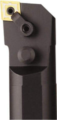 Seco - 2.562" Min Bore Diam, 16" OAL, 2" Shank Diam, A-MCLN Indexable Boring Bar - CNMG 543 Insert, Pin & Clamp Holding Method - Exact Tool & Supply