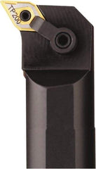 Seco - 2-1/4" Min Bore Diam, 14" OAL, 1-1/2" Shank Diam, A-MDUN Indexable Boring Bar - DNMG 432 Insert, Pin & Clamp Holding Method - Exact Tool & Supply