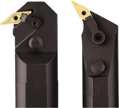 Seco - 2-1/2" Min Bore Diam, 16" OAL, 2" Shank Diam, A-MVPN Indexable Boring Bar - VNMG 332 Insert, Pin & Clamp Holding Method - Exact Tool & Supply
