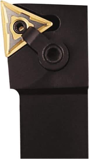 Seco - MTLN, Left Hand Cut, 95° Lead Angle, 1" Shank Height x 1" Shank Width, Negative Rake Indexable Turning Toolholder - 6" OAL, TNMG 432 Insert Compatibility, Series Multi-Directional Turning (MDT) - Exact Tool & Supply