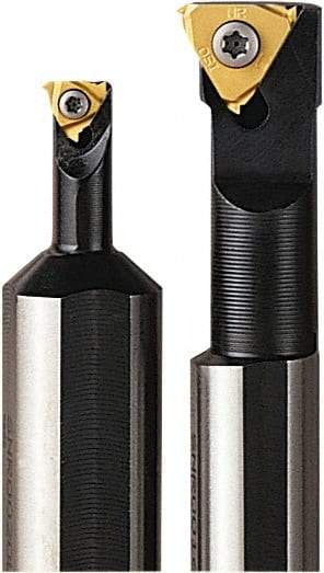 Seco - Internal Thread, Left Hand Cut, 16mm Shank Width x 14mm Shank Height Indexable Threading Toolholder - 140mm OAL, 11NL Insert Compatibility, SN Toolholder, Series Snap Tap - Exact Tool & Supply
