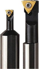 Seco - Internal Thread, Left Hand Cut, 16mm Shank Width x 14mm Shank Height Indexable Threading Toolholder - 140mm OAL, 11NL Insert Compatibility, SN Toolholder, Series Snap Tap - Exact Tool & Supply