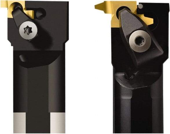 Seco - CN, Internal, Right Hand, 0.103" Max Depth of Cut, 0.03 to 0.103" Groove Width, Indexable Grooving Tool Holder - 10NR, 12NR Insert Compatibility, 1" Shank Width, 8" OAL - Exact Tool & Supply