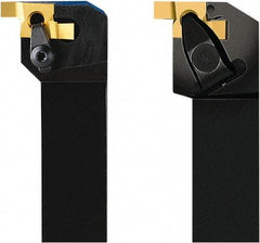 Seco - CEA, External, Right Hand, 4mm Max Depth of Cut, 4mm Max Groove Width, Indexable Grooving Tool Holder - 14EAR Insert Compatibility, 25mm Shank Height, 25mm Shank Width, 150mm OAL - Exact Tool & Supply