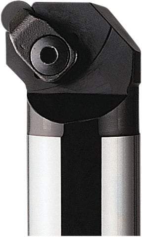 Seco - 40mm Min Bore Diam, 250mm OAL, 32mm Shank Diam, S-CRSN Indexable Boring Bar - 40mm Max Bore Depth, RN.N 0903.. Insert, Clamp Holding Method - Exact Tool & Supply