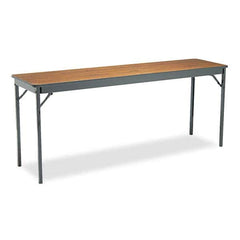 Barricks - Folding Tables Type: Rectangular Folding Table Width (Inch): 72 - Exact Tool & Supply