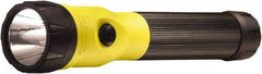 Streamlight - White LED Bulb, 385 Lumens, Industrial/Tactical Flashlight - Yellow Plastic Body, 1 AA Battery Included - Exact Tool & Supply