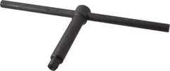 Gibraltar - 12" Chuck Diam Compatibility, Lathe Chuck Key - Compatible with 4-Jaw Chucks, Self Ejecting, 4.72" Body Length, 0.5512" Actual Key Square Size - Exact Tool & Supply