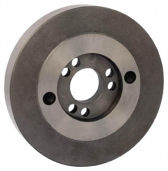 Gibraltar - Adapter Back Plate for 10" Diam Lathe Chucks - A1/A2-6 Mount, Steel - Exact Tool & Supply