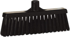 Vikan - 5-5/8" OAL Polyester Bristle Lobby Broom - 3" Bristle Length, 11" Wide - Exact Tool & Supply