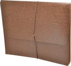 SMEAD - 9-1/2 x 11-3/4", Letter Size, Brown, 3-1/2" Expanding Wallet - 1 per Box - Exact Tool & Supply