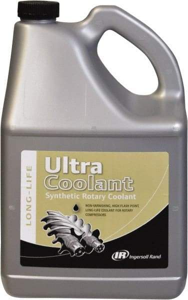 Ingersoll-Rand - 1.2 Gal Jug, ISO 46, SAE 10W-20, Air Compressor Oil - -20°F to 520°, 242 Viscosity (SUS) at 100°F - Exact Tool & Supply