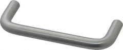 80/20 Inc. - 3.3" Long, Steel Door Handle - Steel, 3" Center to Center - Exact Tool & Supply