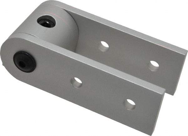 80/20 Inc. - 3" High, Open Shelving 0° 3" Arm Dynamic Pivot Assembly - Aluminum, Use with Series 15 & Bolt Kit 3320 or 3325 - Exact Tool & Supply