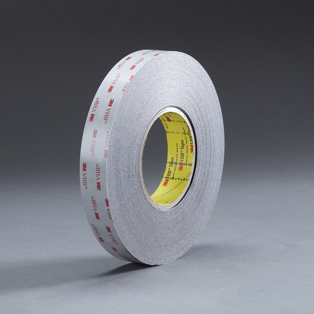 3M - Double Sided Tape; Material Family: Foam ; Length Range: 72 yd. and Larger ; Width (Inch): 1 ; Adhesive Material: Acrylic ; Thickness (mil): 16.0000 ; Length: 216 - Exact Tool & Supply