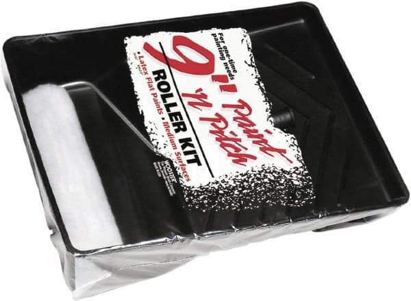 Wooster Brush - Trim Paint Roller Kit - Includes Paint Tray, Roller Cover & Frame - Exact Tool & Supply