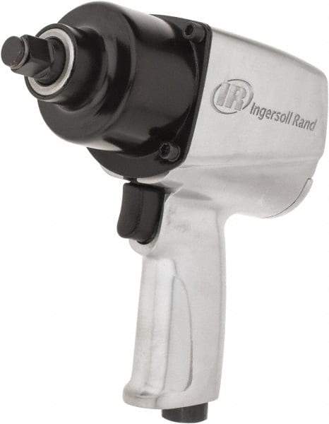 Ingersoll-Rand - 1/2" Drive, 7,400 RPM, 450 Ft/Lb Torque Impact Wrench - Pistol Grip Handle, 1,200 IPM, 24 CFM, 1/4" NPTF Inlet - Exact Tool & Supply