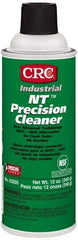 CRC - 12 Ounce Aerosol Electrical Grade Cleaner/Degreaser - 30,800 Volt Dielectric Strength, Nonflammable, Food Grade - Exact Tool & Supply