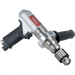 Dynabrade - 3/8" Keyed Chuck - Pistol Grip Handle, 950 RPM, 0.7 hp, 90 psi - Exact Tool & Supply