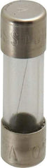 Cooper Bussmann - 250 VAC, 1 Amp, Fast-Acting Miniature Glass Fuse - Fuse Holder Mount, 1-1/2" OAL, 13/32" Diam - Exact Tool & Supply