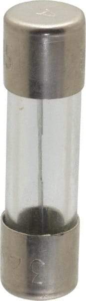 Cooper Bussmann - 32 VAC, 15 Amp, Fast-Acting Miniature Glass Fuse - Fuse Holder Mount, 1-1/2" OAL, 13/32" Diam - Exact Tool & Supply