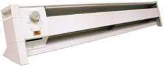 Marley - 45" Long, 120 Volt, 500/100/1500 Watt, 3410/5120 BTU, Electric Baseboard Heater - Exact Tool & Supply