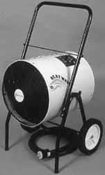 Fostoria - 51,195 Max BTU Rating, Portable Unit Heater - 36 Amps, 240 Volts - Exact Tool & Supply
