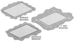 TPI - Heater Accessories Type: 2 x 4 ' Surface Mounting Frame - Exact Tool & Supply