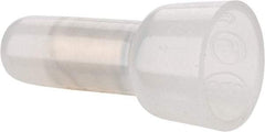 Value Collection - 22 to 14 AWG, 300 Volt, Closed End Twist on Wire Connector - Clear (Color) - Exact Tool & Supply