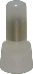 Value Collection - 16 to 10 AWG, 600 Volt, Closed End Twist on Wire Connector - Clear (Color) - Exact Tool & Supply