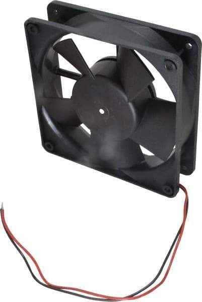 EBM Papst - 24 Volts, DC, 100 CFM, Square Tube Axial Fan - 0.21 Amp Rating, 119mm High x 119mm Wide x 1.26" Deep - Exact Tool & Supply