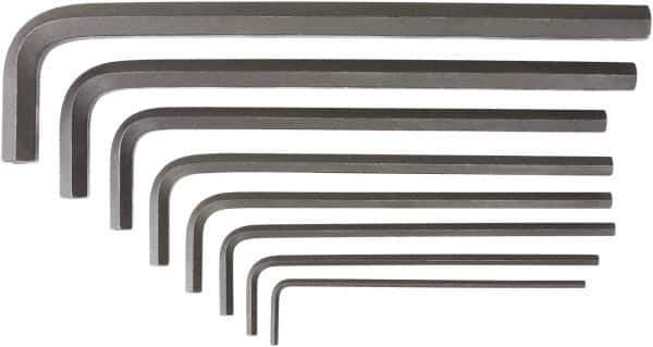 Bondhus - Tamper-Resistant Hex Key Set - 3/32 to 3/8" Range, Protanium High Torque Steel - Exact Tool & Supply