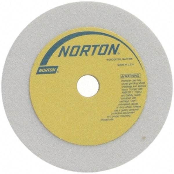Norton - 3" Diam x 1/2" Hole x 1" Thick, M Hardness, 60 Grit Surface Grinding Wheel - Aluminum Oxide, Type 1, Medium Grade, 10,825 Max RPM - Exact Tool & Supply