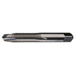 M1.6x0.35 2 Flute D3 HSS Standard Plug Chamfer Spiral Point Tap- Bright - Exact Tool & Supply
